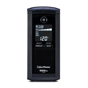 NO BREAK CYBERPOWER CP1000AVRLCD 1000 VA/ 600 WATTS, INTERACTIVO,TORRE, 9 NEMA 5-15R, 5 RESPALDO Y 4 SUPRESIN, 3 AÑOS DE GARANTA, INCLUYENDO BATERA.