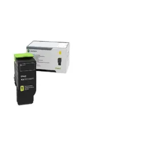 TONER LASER LEXMARK COLOR AMARILLO ALTO RENDIMIENTO, NP C234HY0, HASTA 2300 PAGINAS, MODELOS C2535DW , MC2535ADWE