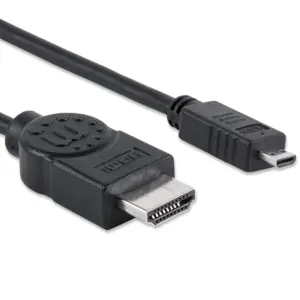 Cable HDMI Manhattan 324427 1.4 M-Micro 2METHERNET