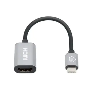 CONVERTIDOR USB,MANHATTAN,153973,-C A HDMI 4K@60HZ