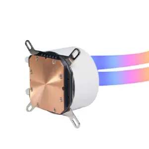 Enfriamiento Liquido Ocelot Gaming Polar Wave 360 White, 360mm, Argb, 70 Cfm, 1800 Rpm, 32 Db, Intel y AMD, Color Blanco