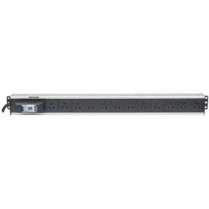 Barra Pdu Intellinet 713955 12 Cont Gab-Rack Vertical Contra Corto Circuito