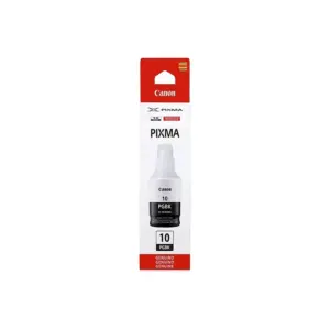 BOTELLA DE TINTA CANON GI-10PGBK NEGRA,RENDIMIENTO 8,300 PAGINAS,COMPATIBLE G6010,G5010,GM2010