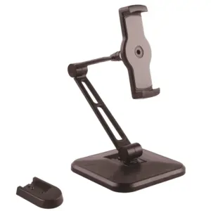 SOPORTE AJUSTABLE PARA TABLET - CON BRAZO - BASE UNIVERSAL PARA IPAD Y TABLETS DE 4.7 A 12.9 MONTAJE EN ESCRITORIO O PARED - STARTECH.COM MOD. ARMTBLTDT