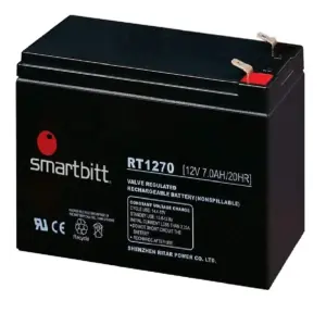 BATERIA SMARTBITT SBBA12-7 12V/7AH COMPATIBLE CON SBNB750, SBNB1200, SBNB1800, SBNB1200SI, SBNB2200PROII Y SBNB3200PROII