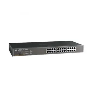 SWITCH | TP-LINK | TL-SF1024 | 24 PUERTOS RJ45 10/100 MBPS | NO ADMINISTRABLE | PARA RACK DE 19 PULGADAS