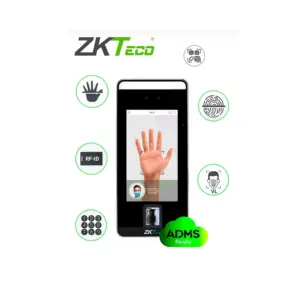 Control de Acceso y Asistencia Facial Zkteco Speedface-V5L P, Visible Light, 6000 Rostros, 3000 Palmas, 6000 Huellas