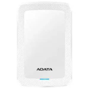 DISCO DURO EXTERNO ADATA HV300 2TB PORTATIL 2.5 USB 3.2 WINDOWS MAC LINUX DASHDRIVE SLIM COLOR BLANCO AHV300-2TU31-CWH