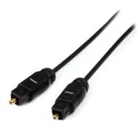 Cable 4.5m Toslink de Audio Digital Óptico Spdif Delgado Negro StarTech.com Mod THINTOS15
