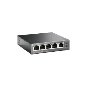 SWITCH | TP-LINK | TL-SF1005P | 5 PUERTOS | NO ADMINISTRABLE | CON 4 PUERTOS POE | PARA ESCRITORIO