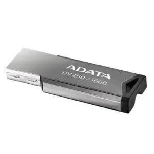 MEMORIA ADATA 16GB USB 2.0 UV250 METALICA AUV250-16G-RBK