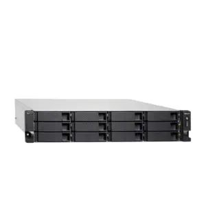 NAS QNAP TS-H1886XU-RP-R2-D1622-32G/FUENTE REDUNDANTE/ 18 BAHIAS 12 SATA DE 3,5 6 SATA DE 2,5 /RACK 2U/NUCLEO CUDRUPLE 2.6 GHZ/32GB DDR4 HASTA 128 GB/4 PTO 2,5 GBE /2 PTO SFP 10 GBE/ USB 3.2