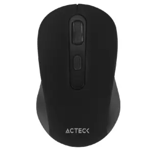 MOUSE ACTECK OPTIMIZE JOY MI215 / INALAMBRICO / RECEPOR USB / 3 BOTONES SCROLL / 1600 DPI / WIN - LINUX - MAC OS / NEGRO / AC-933445