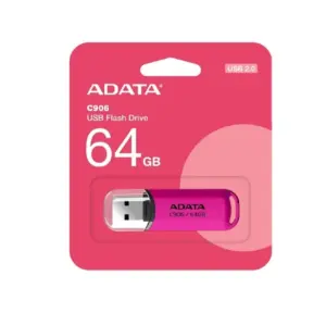 MEMORIA ADATA 64GB USB 2.0 C906 ROSA (AC906-64G-RPP)