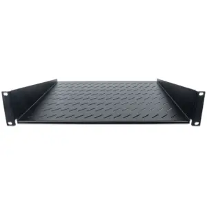 CHAROLA RACK 19,INTELLINET,712514, 2U, 40CM VENT. 25KG