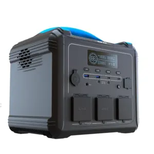 GENERADOR ELECTRICO DE BATERIAS LMFP  PORTATIL FORZA SERIE TITAN FPP-T1200 1200W 10 SALIDAS 3AC/8DC 2 PANTALLA LCD PANEL DE CONTROL INTEGRADO LAMPARA LED CARGA RAPIDA EN 1.5 HORAS