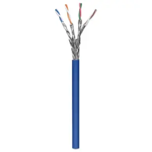 BOBINA,INTELLINET,705042, CAT 6A SFTP 305M SOLIDA AZUL, 100% COBRE