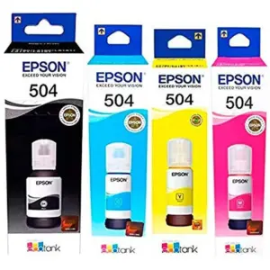 CARTUCHO EPSON MODELO T504 CYAN, PARA L4150, L4160, L6161, L6171, L6191