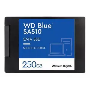 UNIDAD DE ESTADO SOLIDO SSD INTERNO WD BLUE 250GB 2.5 SATA3 6GB/S LECT.560MBS ESCRIT.525MBS 7MM LAPTOP MINIPC 3DNAND WDS250G3B0A