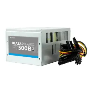 Fuente de Poder Acteck Blazar Basic FT500B, ATX, 500 W, Ventilador 120 Mm, Bajo Nivel de Ruido, Metalico, Ac-938150
