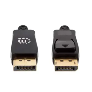 CABLE DISPLAYPORT,MANHATTAN,353625, V1.4 M-M 3.0M NEGRO 8K60HZ