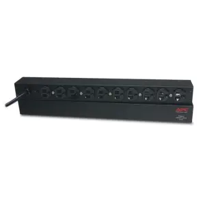 UNIDAD DE PDU MULTICONTACTO APC PARA MONTAJE EN RACK LINEA BASICO 1U,15A,120V,10 CONT TIPO NE