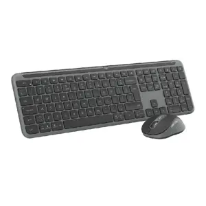 TECLADO Y MOUSE LOGITECH MK950 SIGNATURE SLIM INALAMBRICO RECEPTOR USB BOLT (ESPAÑOL) GRAFITO