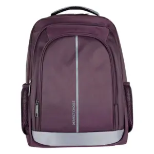 MOCHILA PERFECT CHOICE PARA LAPTOP 15.6 A 17 ESSENTIALS - MORADA