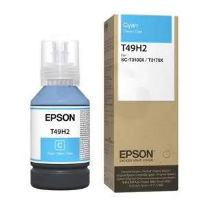 CARTUCHO EPSON MODELO T49H CYAN, PARA PLOTTER T3170X 140 ML