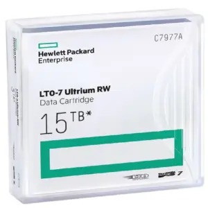 CARTUCHO DE DATOS HPE LTO-7 ULTRIUM DE 15 TB RW 700 MB/S
