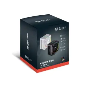 Enfriamiento de Aire Gamer Balam Rush Heliux Pro HEX50, Disipador, Tdp 220 W, Compatibilidad Universal AMD Intel