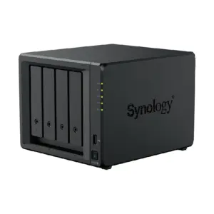 NAS SYNOLOGY DS925+ /4 BAHIAS NUCLEO CUADRUPLE 2.2 GHZ/ HASTA 80 TB, 4GB DDR4 AMPLIABLE HASTA 32GB/ 2 PTOS LAN 2.5GBE/USB 3.2 X 2/ HOT SWAP/ SOPORTA M.2 2280 NVME SSD/ NO INCLUYE DISCOS AMD RYZEN V15