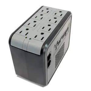 REGULADOR DE VOLTAJE / VORAGO / AVR-100, 1,000VA 8 CONTACTOS