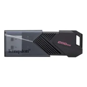 MEMORIA FLASH USB KINGSTON DATA TRAVELER EXODIA ONYX 256GB GEN 1 3.2 TIPO A NEGRO (DTXON/256GB)