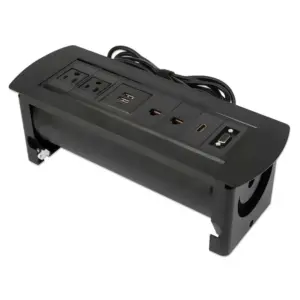 CAJA CONEXIÓN,MANHATTAN,164856, ENCHUFE/USB/HDMI/VGA/RED, PARA MESA