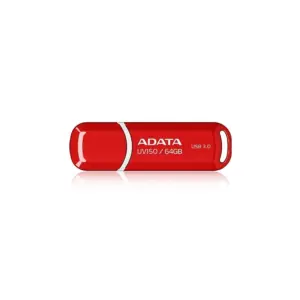 MEMORIA ADATA 64GB USB 3.2 UV150 ROJO (AUV150-64G-RRD)