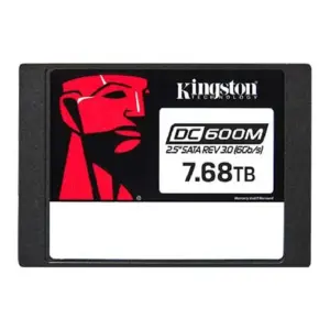 UNIDAD DE ESTADO SOLIDO SSD KINGSTON DC600M 7680GB ENTERPRICE SATA 2.5 LECT.560/ESCR.530MBS PARA SERVIDOR SEDC600M/7680G