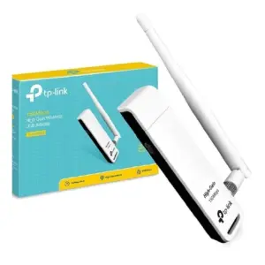 TARJETA DE RED USB TP-LINK TL-WN722N INALAMBRICA ANTENA DESMONTABLE 4DBI