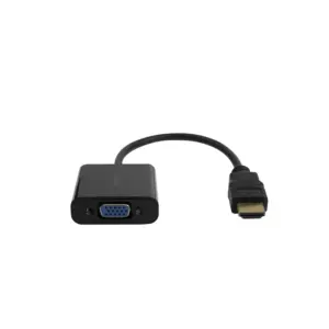 Adaptador Acteck Shift Plus AV400, HDMI a VGA, 20 Cm, 4K, Negro, Ac-934756