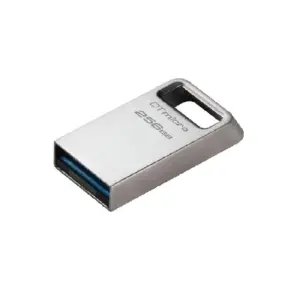 MEMORIA FLASH USB KINGSTON DATA TRAVELER MICRO 256GB GEN 1 3.2 TIPO A METAL DTMC3G2/256GB