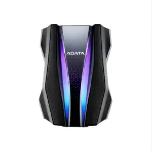 DISCO DURO EXTERNO ADATA HD770G 2TB PORTATIL 2.5 USB 3.2 WINDOWS MAC LINUX CONTRAGOLPES GAMING RGB COLOR NEGRO AHD770G-2TU32G1-CBK