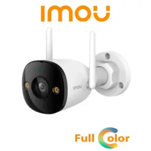 Cámara IP Imou Ipc-K3DN-3H0WF WiFi Bullet 2E 3 MP 2K Bala Full Color Exterior H.265 Deteccion de Humanos Microfono