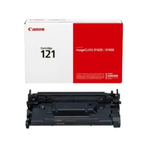 TONER CANON 121 NEGRO,RENDIMIENTO 5,000 PAGINAS, COMPATIBLE D1620, D1650.