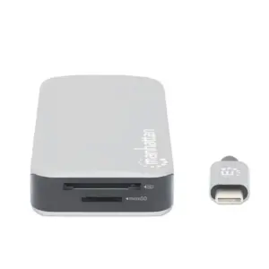 DOCKING USB,MANHATTAN,130615,-C  8 PTOS, HDMI, USB-C PD/2XUSBV3.2/USBV2.0, RED,SD/MICRO SDD
