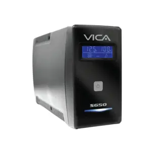NO BREAK UPS VICA S 650 650VA/360W 8 TOMAS NEMA 5-15R  (4/4), PANTALLA LCD 3 AÑOS DE GARANTIA
