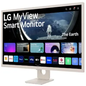 MONITOR LG FULL HD IPS 31.5,SMART WEB OS 32SR50F-W,1920X1080,ASP 16:9,GAMA SRGB 99%,BRILLO 250NITS,TR8MS,CONTR.1200:1,HDMI,USB-A,HDR10,BLUETOOTH,ALTAVOZ 5WX2,MONTAJE PARED 100X100.