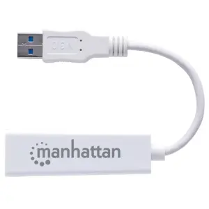 ADAPTADOR,MANHATTAN,506847, USB V3.0 A RED GB MH