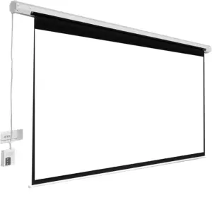 Pantalla Proyeccion Electrica Multimedia Screen Mse-182 101 Pulgadas Diagonal Medida 182 Cm X 182 Cm Formato 1:1 Color Blanco Mate