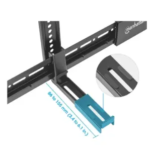 SOPORTE UNIVERSAL, MANHATTAN,461849, PARA BARRA DE SONIDO