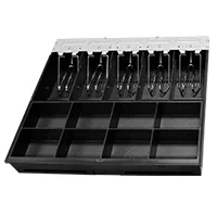 Bandeja para Cajon de Dinero CD350 3NSTAR Mod CT350 355mm X 326mm Fabricada en Plastico con Sujetador de Billetes de Metal 8